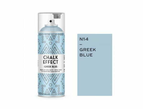 Σπρέι εφέ κιμωλίας Spray Chalk Effect Cosmos Lac 400ml Greek Blue
