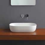 SCARABEO Glam Νιπτήρας Pearl 56x39cm 1804-301-16862