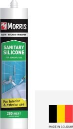 Αντιμουχλική Λευκή Σιλικόνη Morris Γενικής Χρήσης 15600