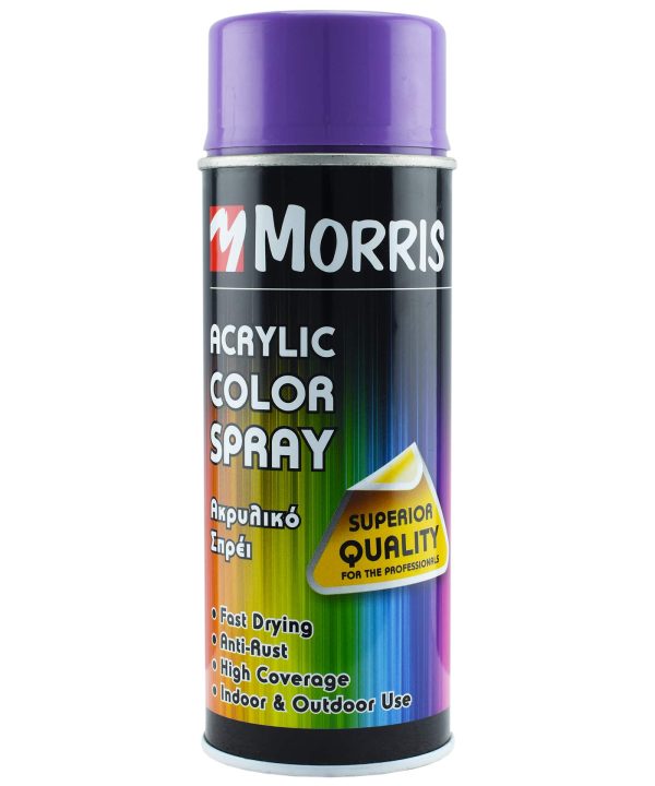 Morris Spray/Σπρέι Βαφής Ακρυλικό Blue Lilac Gloss RAL4005 400ml 28513-0