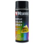 Morris Spray/Σπρέι Βαφής Ακρυλικό Μαύρο Gloss RAL9005 400ml 28526-0
