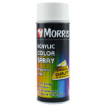 Morris Spray/Σπρέι Βαφής Ακρυλικό Λευκό Mat RAL9010 400ml 28529-0