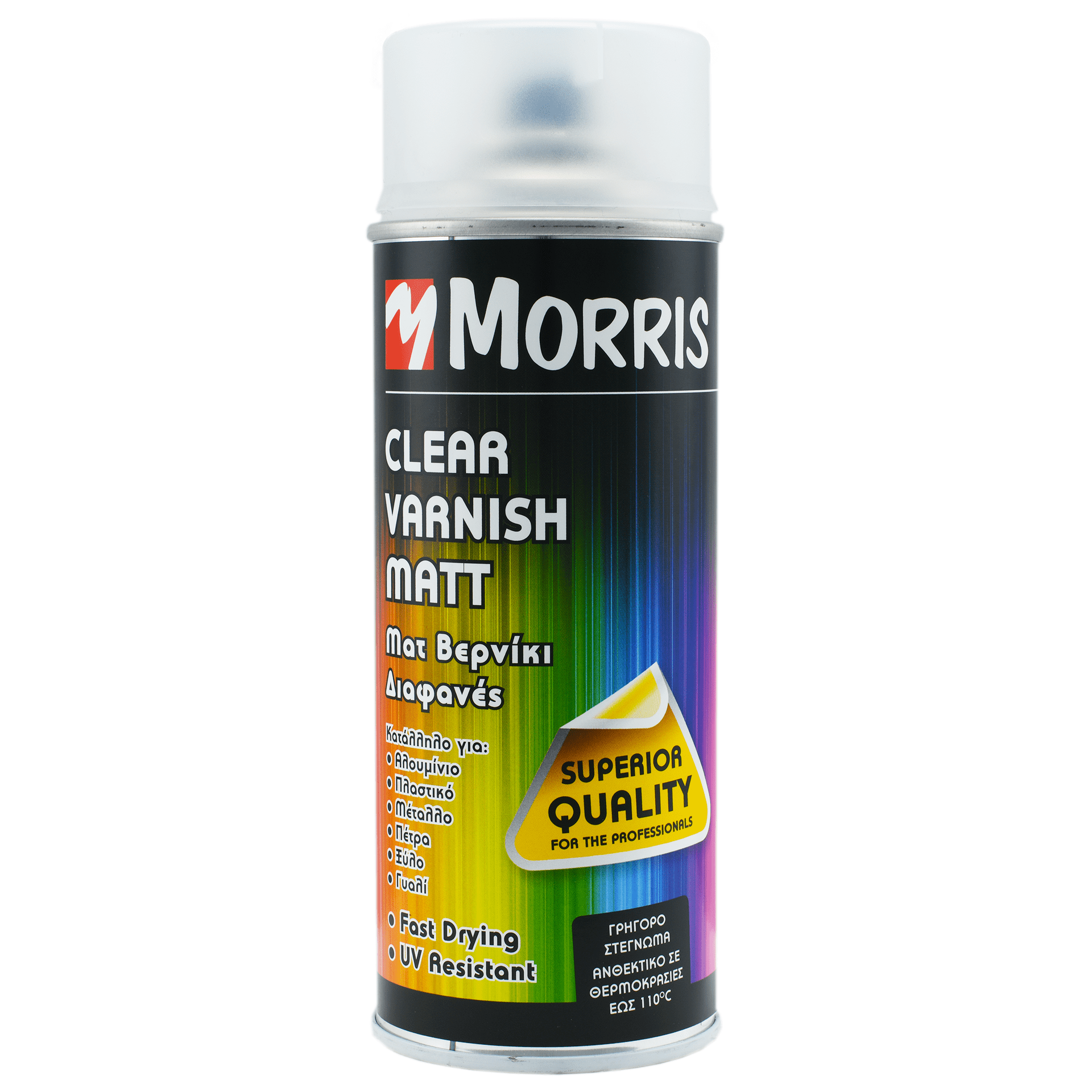 Morris Spray/Σπρέι Βερνίκι Διάφανο Clear Varnish Matt 400ml 28531-0