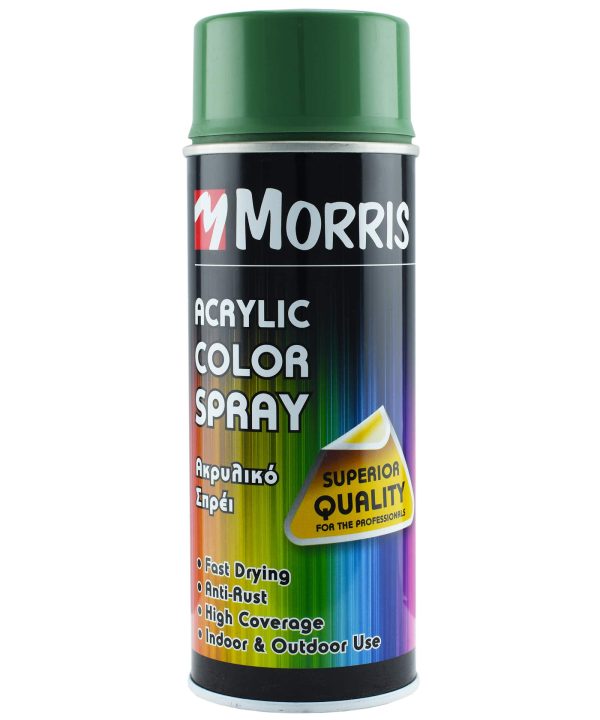 Morris Spray/Σπρέι Βαφής Ακρυλικό Reseda Green Gloss RAL6011 400ml 28623-0