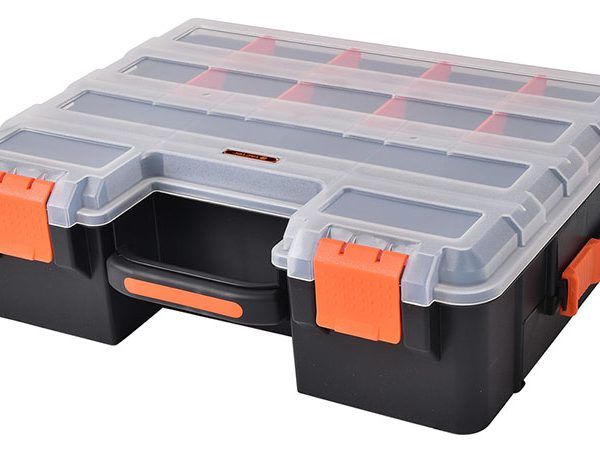 TACTIX Ταμπακιέρα Πλαστική με 2 Συρτάρια και Αποσπώμενες Θήκες (320043)-0