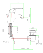 Fiore Max Μπαταρία Μπιντέ 32CR3210-5281
