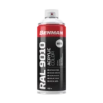 Benman Spray/Σπρέι Βαφής Ακρυλικό Λευκό Mat RAL9010 400ml 28529