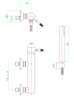Fiore Xenon Μπαταρία Ντουζιέρας 44CR5175-5442
