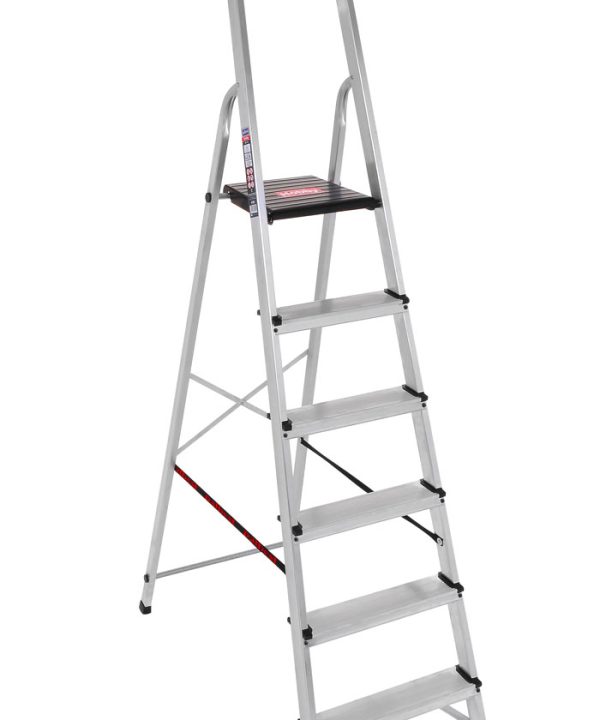 Σκάλα Αλουμινίου Hobby 5+1-0