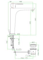 Fiore Kera Μπαταρία Νιπτήρος 88CR5517-5234