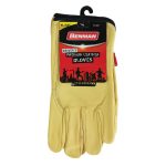 Γάντια Δερμάτινα Οδηγών Κίτρινα Benman 10" XL-770
