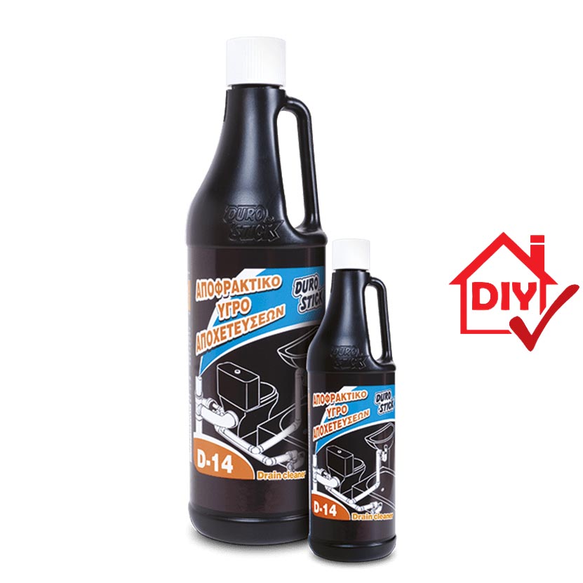Durostick D-14 Αποφρακτικό Yγρό Για Σωλήνες Και Σιφόνια 1.800gr-0