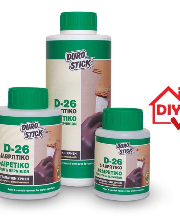 Durostick D-26 Διαβρωτικό Και Αφαιρετικό Χρωμάτων & Βερνικιών 500ml-0
