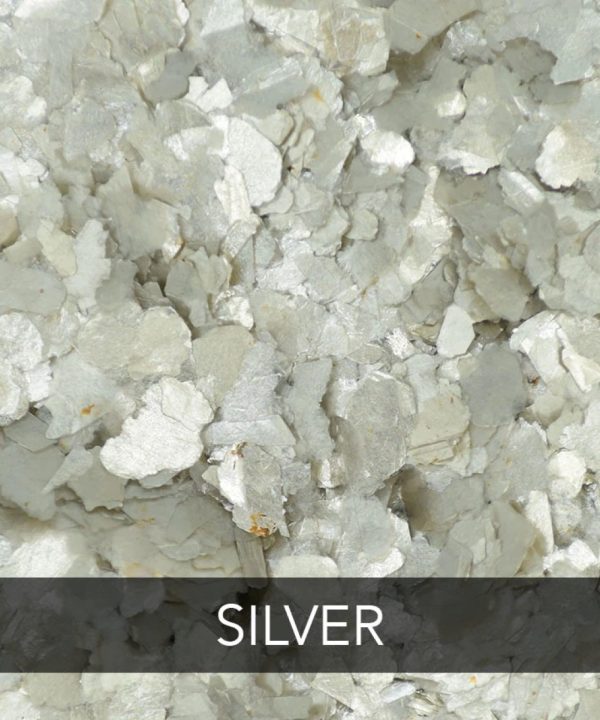 Νιφάδες/Mica Flakes Silver 150gr-0