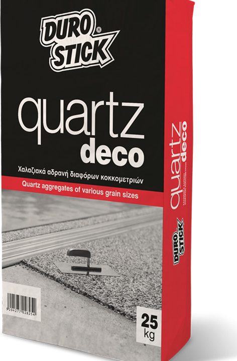 Durostick Quartz Deco Χαλαζιακά Αδρανή Κοκκομετρίας Από 1-2mm Νησιωτική Ακρογιαλιά 20kg -0