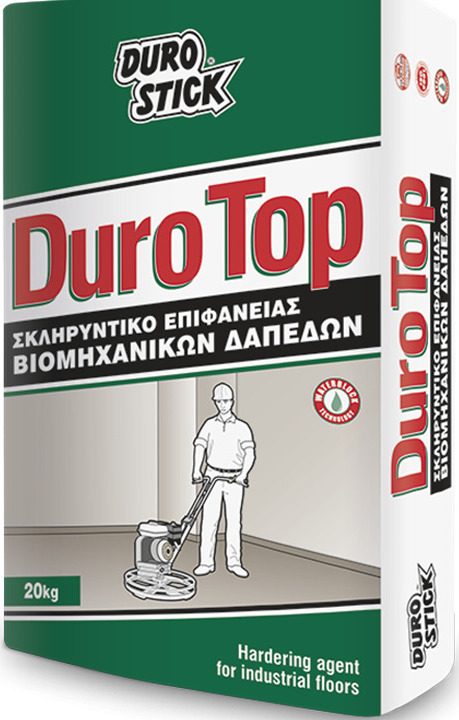 Durostick Durotop Σκληρυντικό Επιφάνειας Βιομηχανικών Δαπέδων Γκρι 20Kg-0