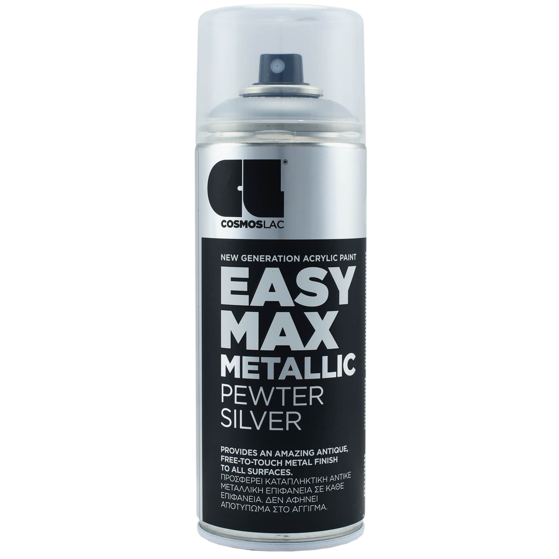Spray Easy Max 400ml Metallic Pewter Silver-0 Spray Easy Max 400ml Metallic Pewter Silver-0