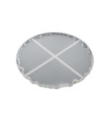 Καλούπι Σιλικόνης Σουβέρ Κυματιστό Geode EP0054-0