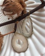 Καλούπι Σιλικόνης Πέτρωμα Geode Για Κρεμαστό Κόσμημα ή Σκουλαρίκια EP0075-16064