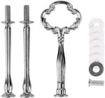 Εξαρτήματα Για Εταζέρα Τρίπατη Μαύρο 32cm-17537