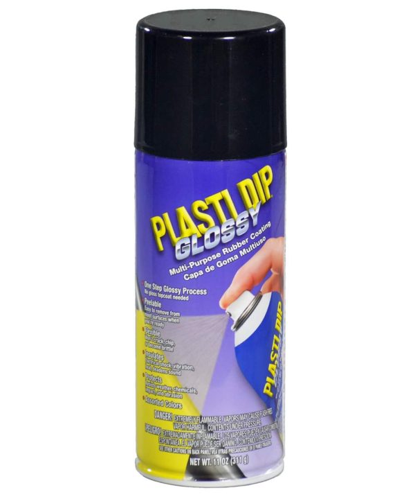 Plasti Dip Spray Black Glossy 400ml-0