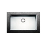 Apell Linear Plus Υποκαθήμενος Αθόρυβος Ανοξείδωτος Νεροχύτης (75x44)cm Satin FEM71-110-0