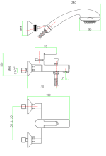 Fiore Kalos Μπαταρία Λουτρού 76CR7450-5409