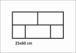 TepoStone Πέτρα Ιερουσαλήμ Νo1 (25x60)-17754