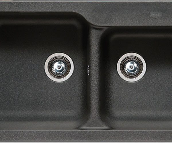 Duralit Ένθετος Συνθετικός Νεροχύτης (83x50)cm Graphite Kz200-420-0