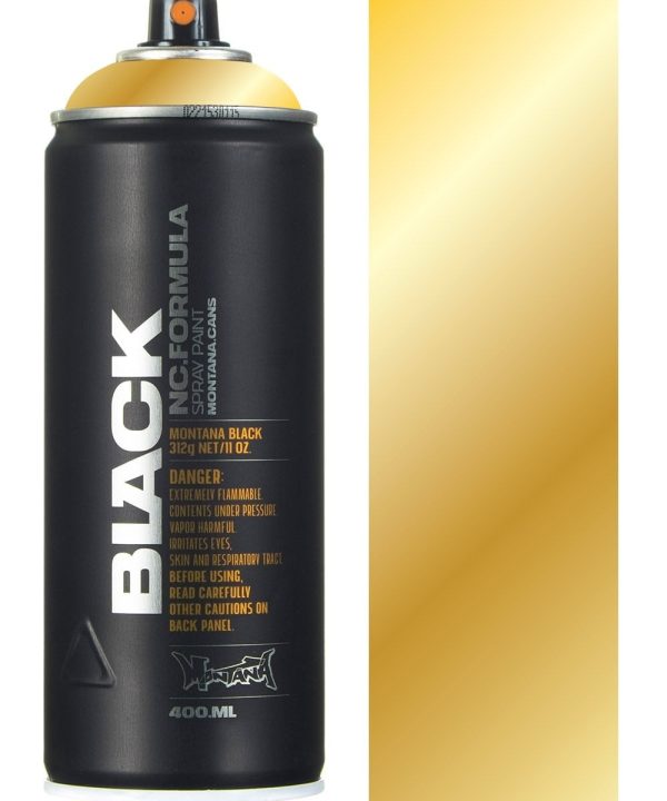 Montana Black Artist Spray Paint Goldchrome 400ml-0