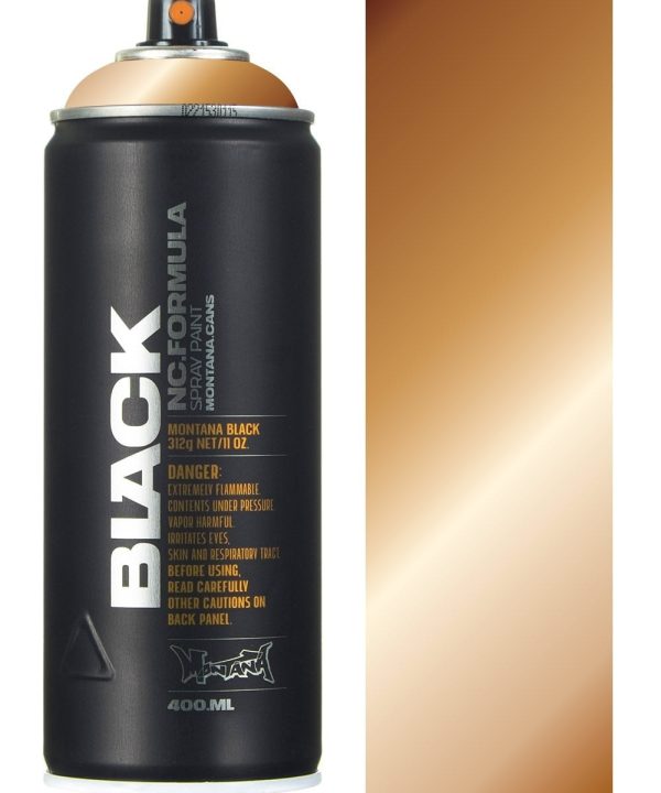Montana Black Artist Spray Paint Copper Chrome 400ml-0