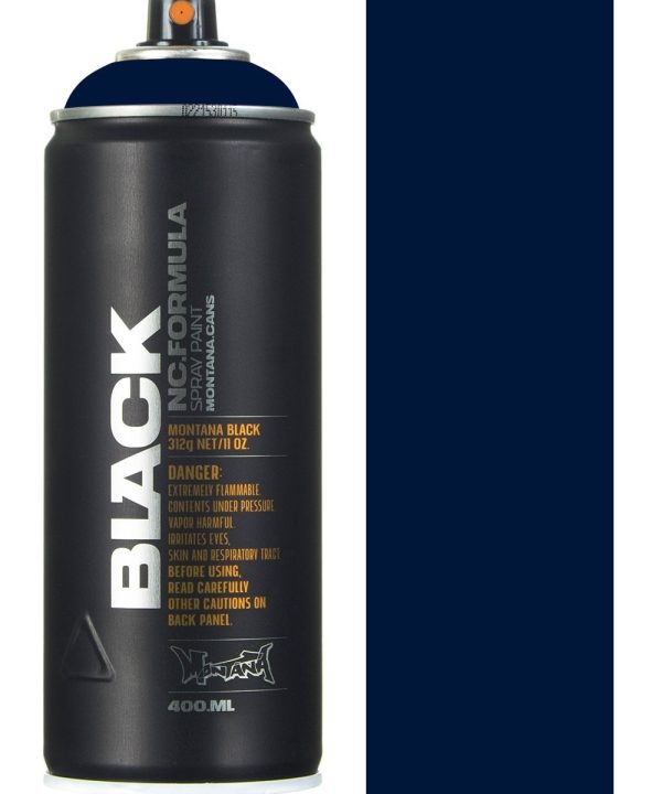 Montana Black Artist Spray Paint Dark Indigo 400ml-0