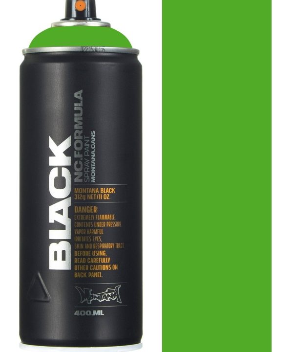 Montana Black Artist Spray Paint Irish Green 400ml-0