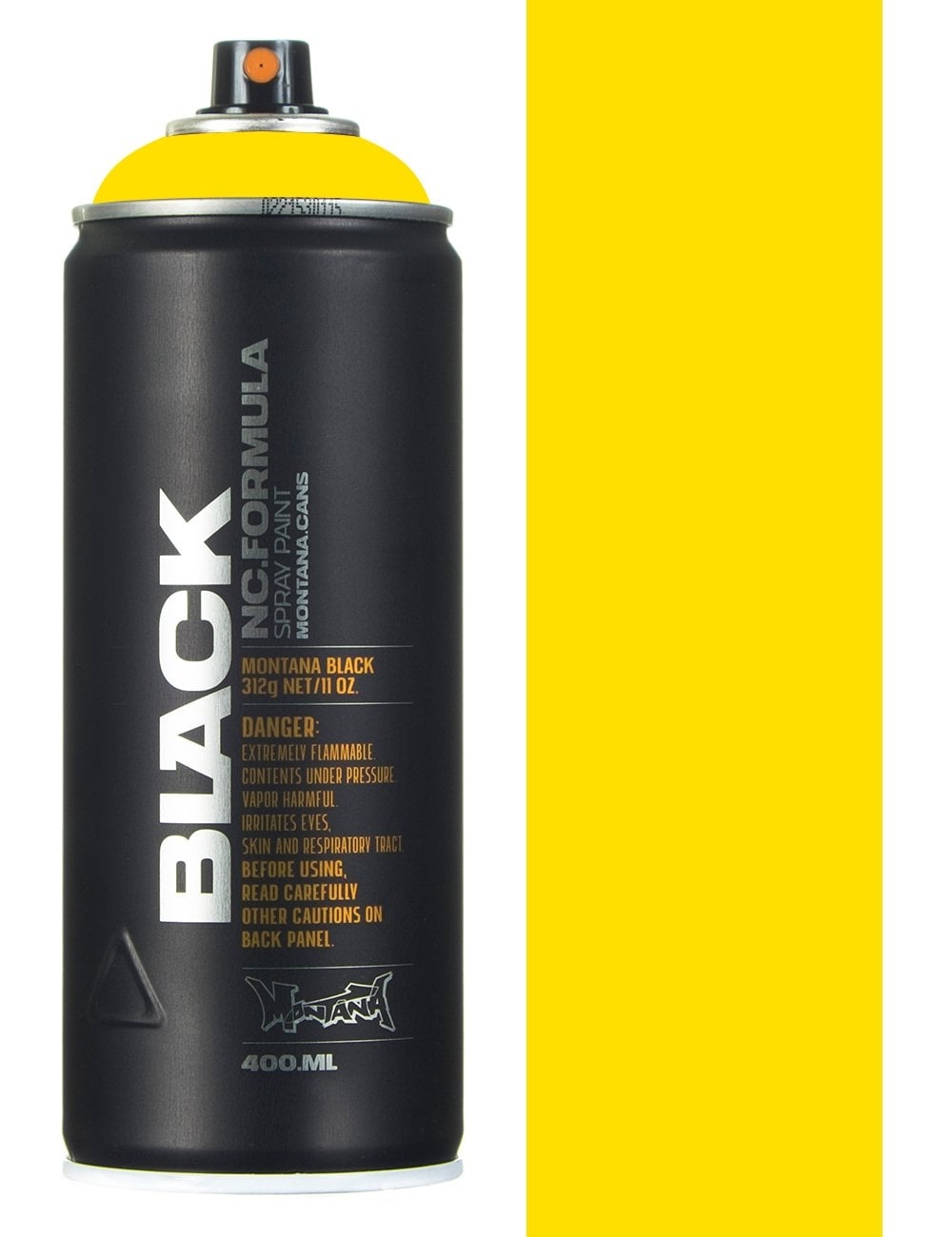 Montana Black Artist Spray Paint Power Yellow 400ml-0