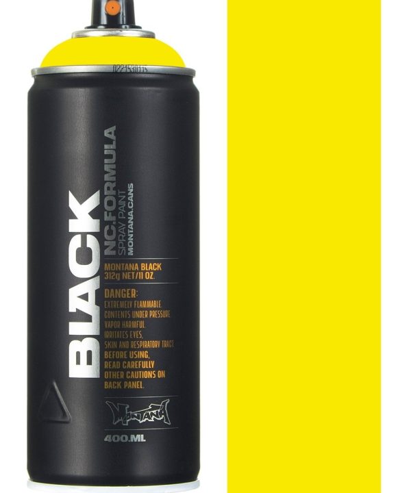Montana Black Artist Spray Paint True Yellow 400ml-0