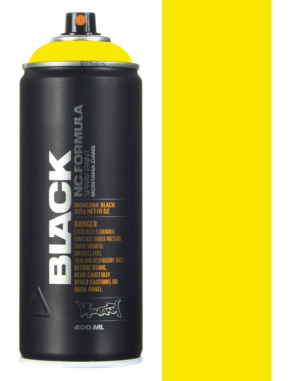 Montana Black Artist Spray Paint True Yellow 400ml-0