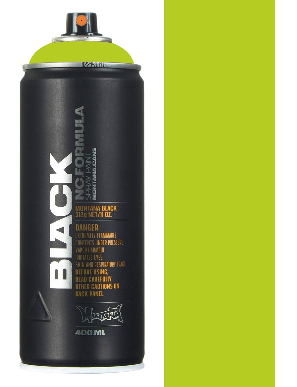 Montana Black Artist Spray Paint Wild Lime 400ml-0