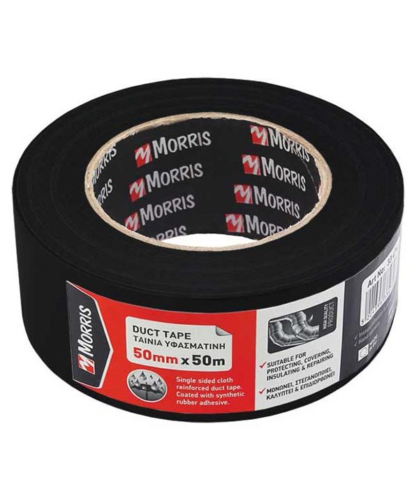 Ταινία Υφασμάτινη Μαύρη Morris 48mmx20m-0
