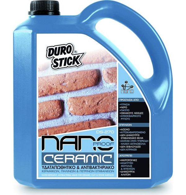 Nano Proof Ceramic DS-270 Durostick 3.5Lt Yδαταπωθητικό σοβά - μπετόν πήλινων και πέτρινων επιφανειών-0