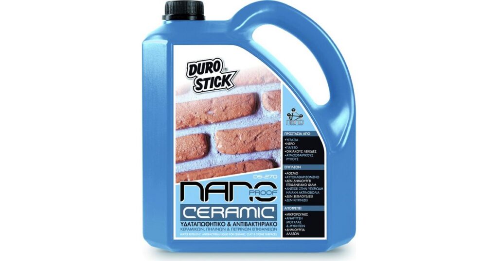 Nano Proof Ceramic DS-270 Durostick 18Lt Yδαταπωθητικό σοβά - μπετόν πήλινων και πέτρινων επιφανειών-0