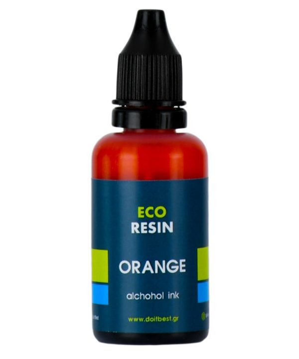 Eco Resin Sunrize Orange Χρωστική Για Υγρό Γυαλί Οινοπνεύματος 20ml-0