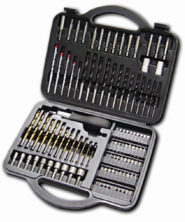 BORMANN BDS1090 Σετ Τρυπάνια & Μύτες σε Κασετίνα 109 Τεμάχια 013105-0