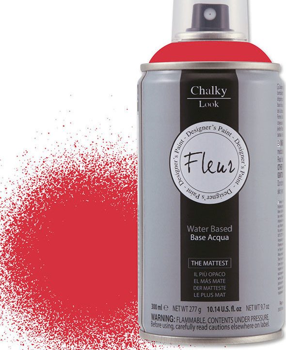 Σπρέι κιμωλίας Fleur Chalky Look Spray F27 Tomato Red 63875-0