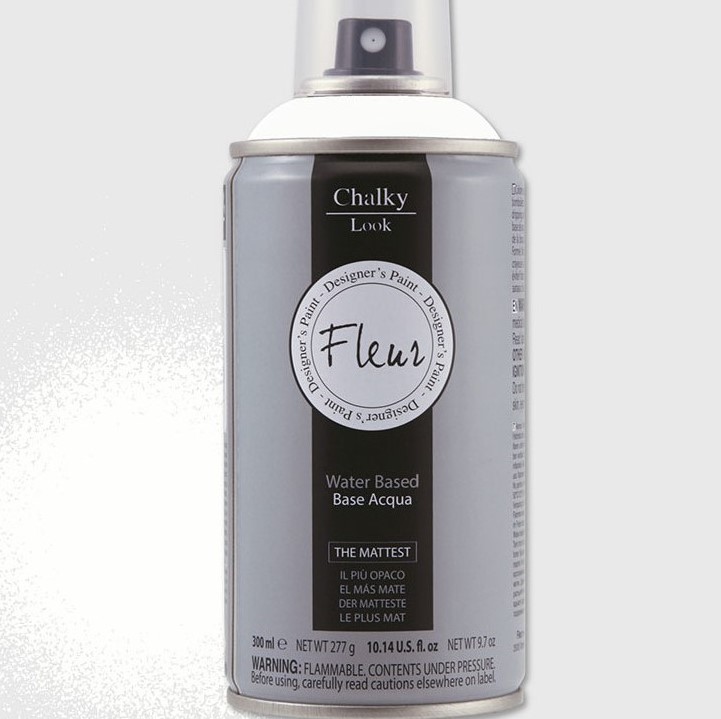 Σπρέι κιμωλίας 300ml Fleur Chalky Look Spray F01 Titanium White 63860-0