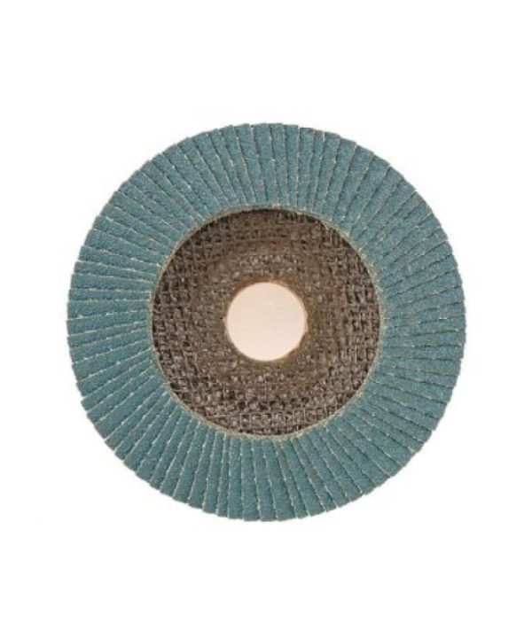 Smirdex Δίσκοι Flap για Λείανση Μετάλλων Ventelia Ζιρκονίου 125mm No 100 91501250100-0