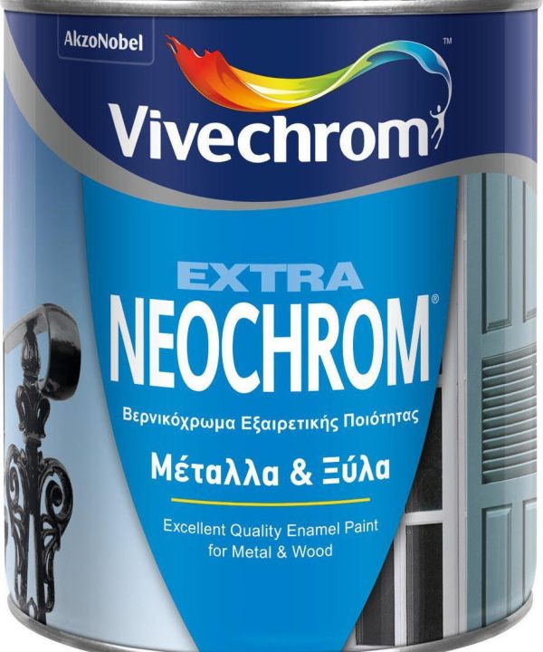 Βερνικόχρωμα Neochrom Extra 5Lt Αποχρώσεις Vivechrom-0