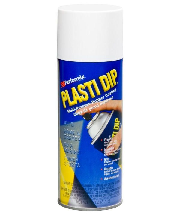 Plasti Dip Spray White Mat 400ml-0