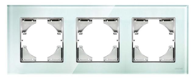 Πλαίσιο Τριπλό Οριζόντιο Lineme Γυαλί Βεραμάν 50-00123-24-0