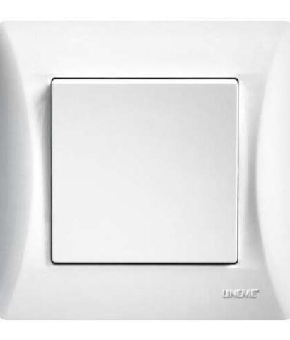 Διακόπτης Μεσαίος A/R (Αλερετούρ) Lineme Λευκό 50-00132-1-0