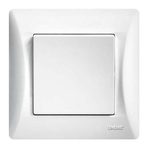 Διακόπτης Μεσαίος A/R (Αλερετούρ) Lineme Λευκό 50-00132-1-0